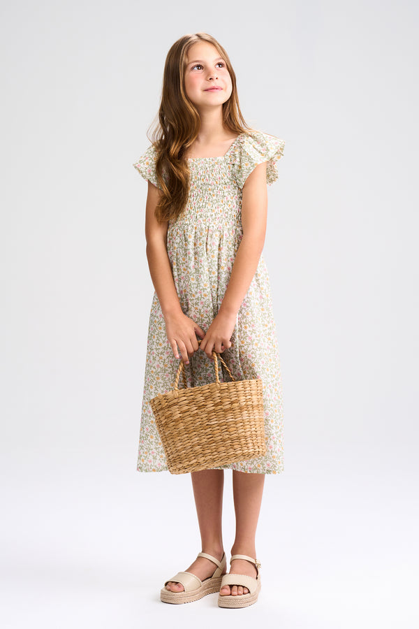 Vestido Penelope Liberty Verde