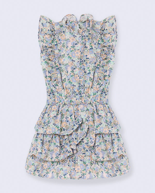 Vestido Lilly Liberty Azul