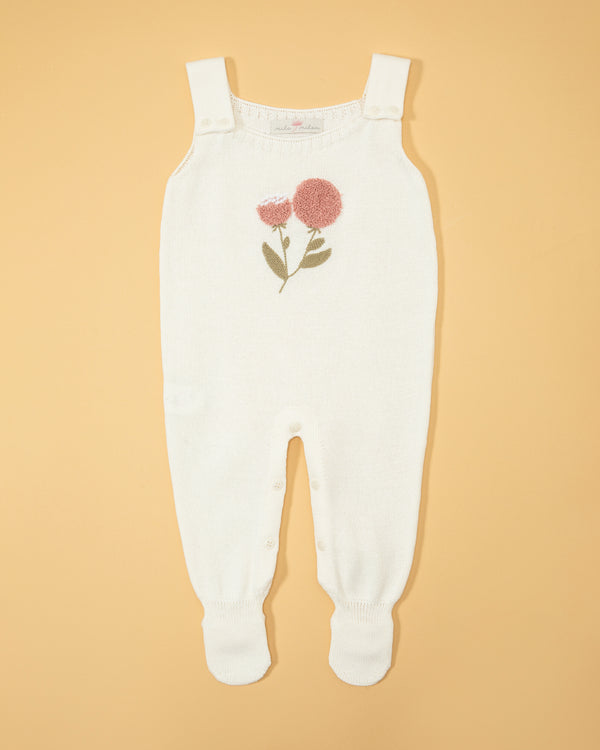 Jardineira Kiki Off white